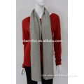 factory manufacturer 12gg cable knit pure cashmere scarf